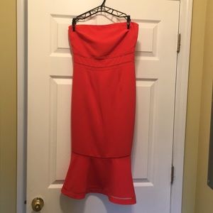 Likely size 2 dress. Worn 1 time. Dry cleaned.